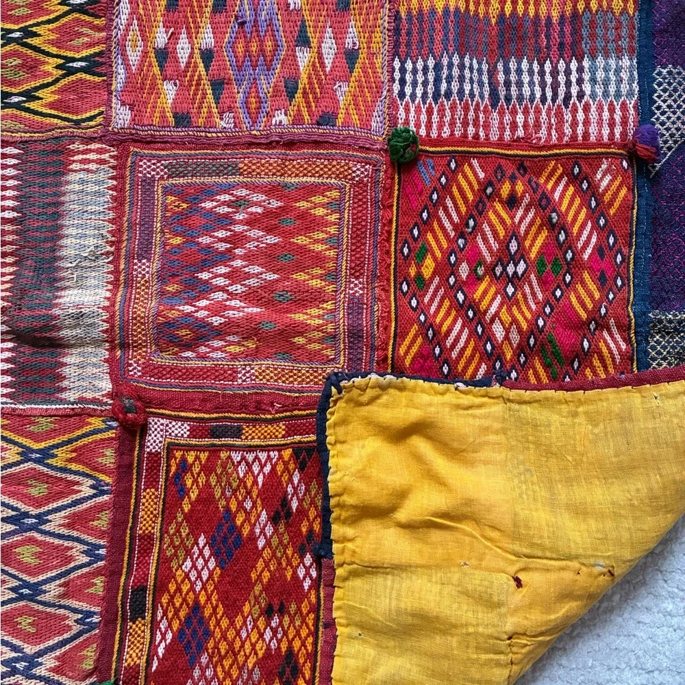 Colorful Geometric Patterned Textile - Picture 3 of 3